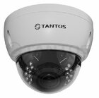 IP Видеокамера купольная компактная антивандальная TSi-Ve25VPA (2.8-12) Tantos